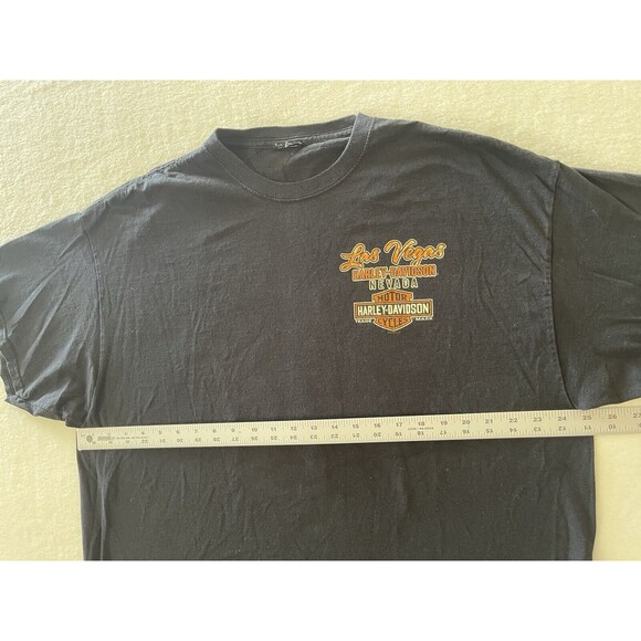 Mens Harley Davidson Biker Y2K T-shirt XL 100% Cotton Henderson Nevada - Picture 3 of 7